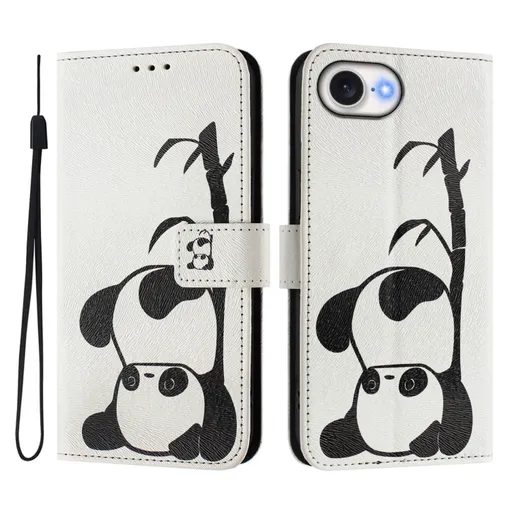 ART Peňaženkový kryt pre Apple iPhone 16e PANDA