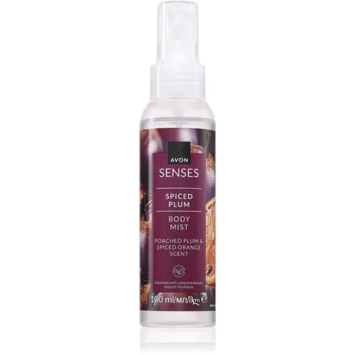 Avon Senses Spiced Plum telový sprej pre ženy 100 ml