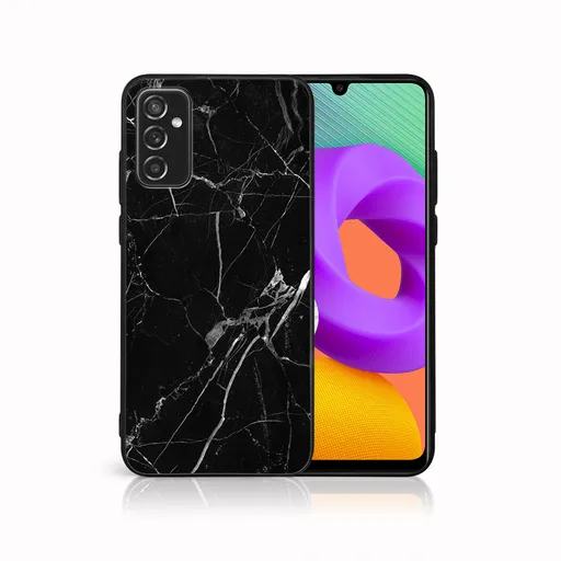 MY ART Ochranný kryt Samsung Galaxy M52 5G -BLACK MARBLE (142)