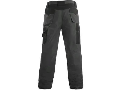 Nohavice do pása CXS SIRIUS NIKOLAS, pánske, šedo-oranžové, veľ. 62