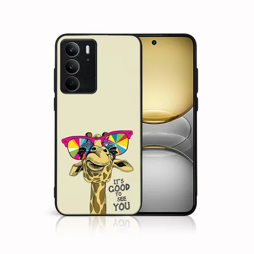 MY ART Ochranný kryt pre Realme C75 / Realme 14x 5G GIRAFFE (180)