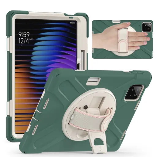 SOLID Odolný obal pre Xiaomi Pad 7 / 7 Pro zelený