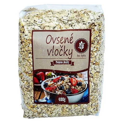NAJTELO Ovsené vločky bez lepku 400 g