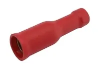 Zdierka kruhová 4mm, vodič 0.5-1.5mm  červená