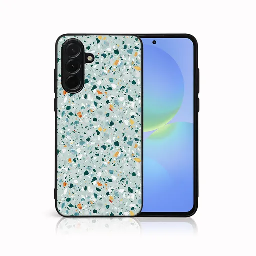 MY ART Ochranný kryt pre Samsung Galaxy A17 / A17 5G BLUE TERRAZZO (164)