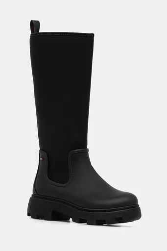 Gumáky Tommy Hilfiger FLAG LONG RAINBOOT WARM LINING