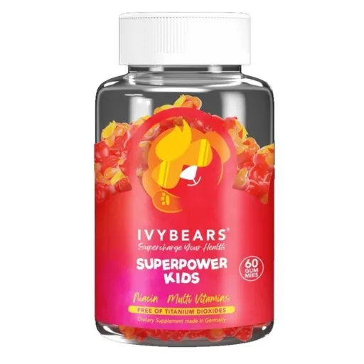 IVYBEARS Superpower kids vitamíny pre deti 60 kusov