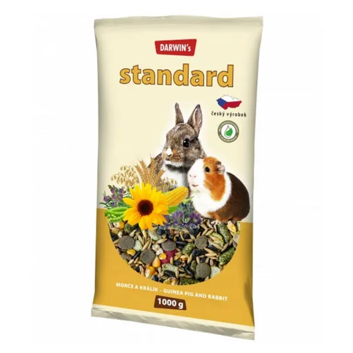 DARWIN'S Morča králik štandard 1 kg