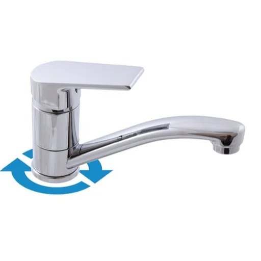 RAV SLEZÁK Colorado umývadlová batéria s otočným ramienkom chróm CO115.0