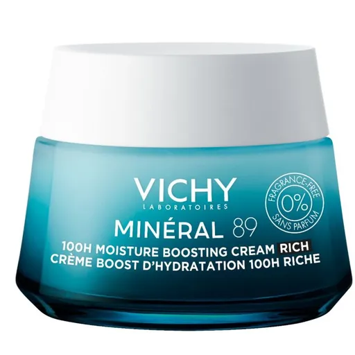 VICHY Mineral 89 hydratačný krém 100H bez parfumácie 50ml