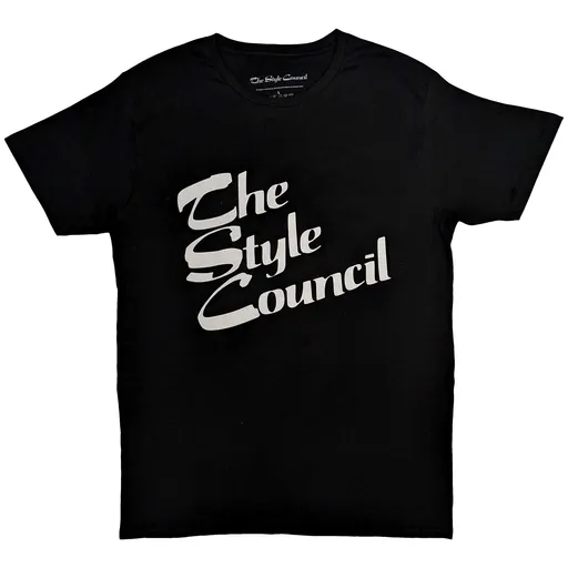 The Style Council tričko Stacked Logo Čierna S