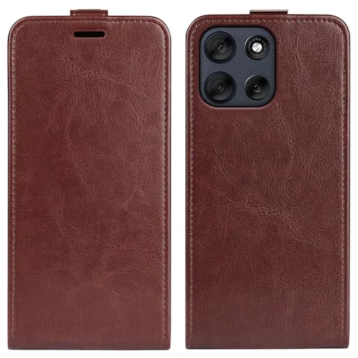 Vyklápacie puzdro pre Motorola Moto G56 5G hnedé