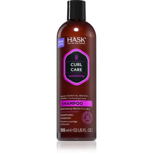 HASK Curl Care hydratačný šampón pre vlnité a kučeravé vlasy 355 ml
