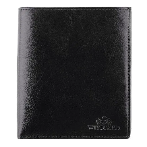 Pánska kožená peňaženka Italy – s RFID ochranou a reliéfnym erbom,skl.