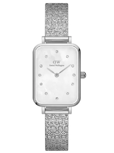 DANIEL WELLINGTON DÁMSKE HODINKY Quadro Lumine lisovaný klavír 20mm DW00100580 + BOX (zw519c)