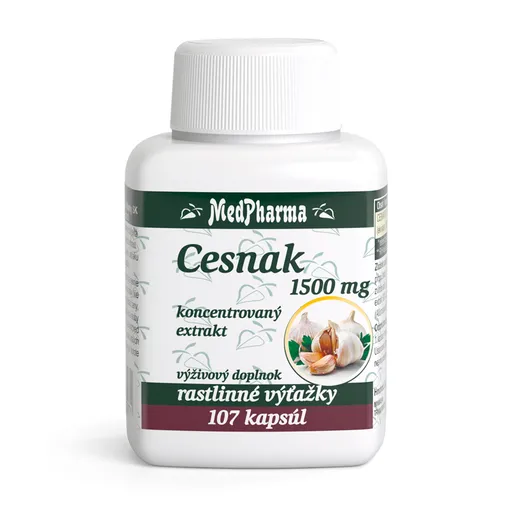 MedPharma Cesnak 1500 mg 107 kapsúl