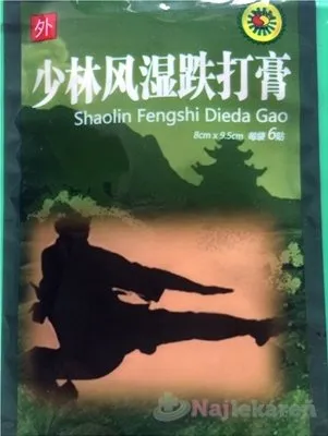 Shaolin náplasť 6 ks