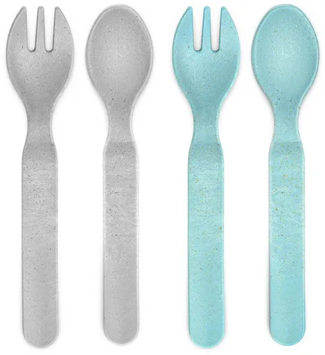 REER Príbor modrý/sivý, 4 ks (4013283220634)