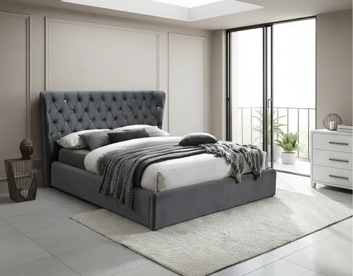 Signal Posteľ CARVEN VELVET | 160 x 200 cm