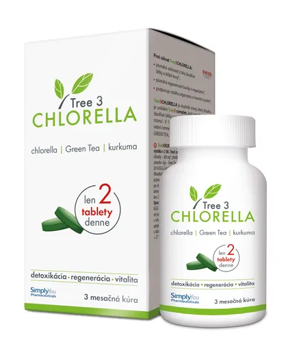 Tree3Chlorella 180 tabliet