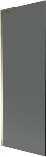 MEXEN/S - Next L vaňová zástena FIX 70 x 150, grafit, zlatá 895-070-000-03-40-50