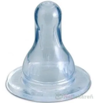 Canpol Babies Cumlík na fľašu  silikón okrúhly