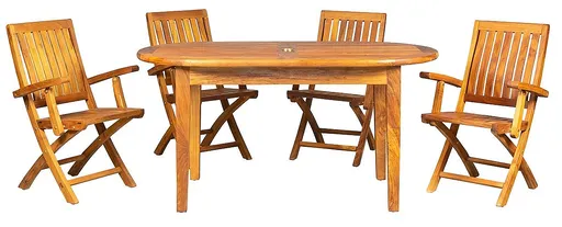 DEOKORK Teaková zostava DANTE DORIS