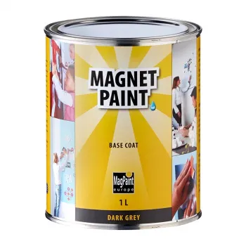 MAGNETPAINT - Magnetická farba do interiéru tmavošedá 2,5 l