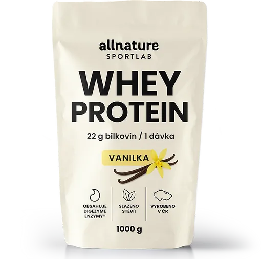 ALLNATURE Sportlab whey proteín vanilka 1000 g