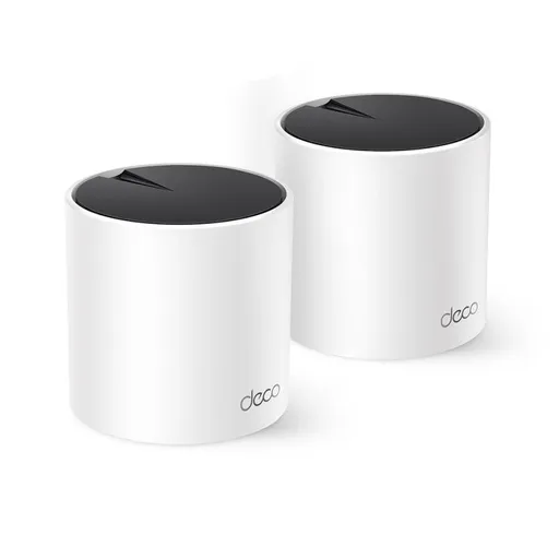 TP-Link Deco X55(2-pack) - AX3000 Wi-Fi 6 Mesh systém na pokrytie celej domácnosti - HomeShield - (2-pack)