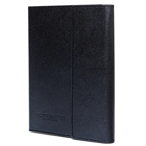 Elegantná čierna darčeková súprava – zápisník A5 a pero