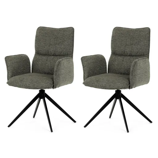 Sada jedálenských stoličiek DCH-D1328 GRN2, 2 ks