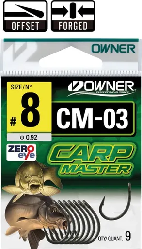 Owner háčik cm-3 tsuyoshi - 8 10 ks