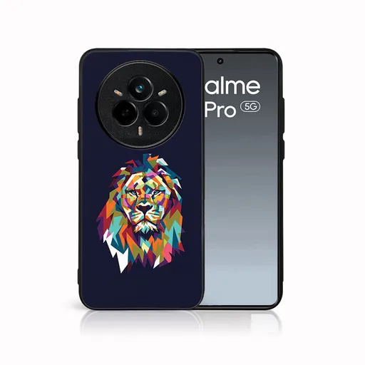MY ART Ochranný kryt pre Realme 14 Pro+ 5G LION (246)