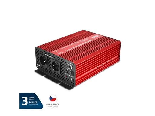 Menič napätia GETI GPI 2012 12V/230V 2000W USB