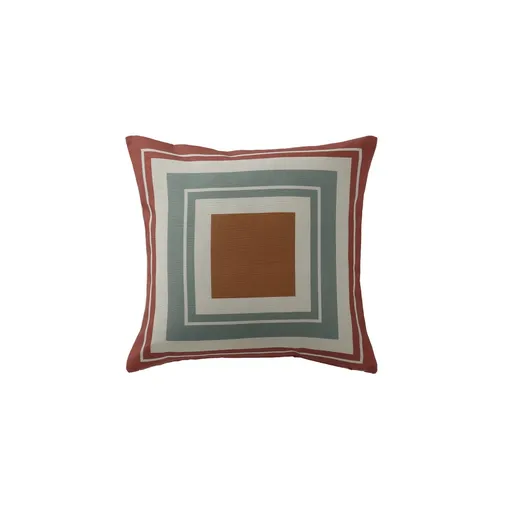 Súprava 2 obliečok na vankúš s potlačou rámikov