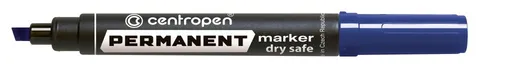 Popisovač Centropen 8516 permanent modrý klinový hrot 2-5mm