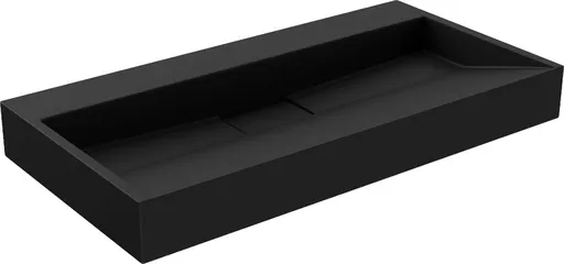 MEXEN - Ava umývadlo na dosku liaty mramor B/O 90 x 46, čierna 23019070