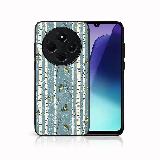 MY ART Kryt s vianočným dizajnom Xiaomi Redmi 14C / Poco C75 BIRCH (072)