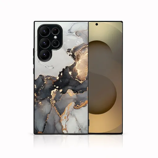 MY ART Ochranný kryt pre Samsung Galaxy S25 Ultra 5G GREY MARBLE (140)