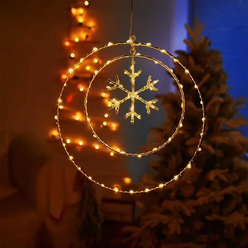 Weltbild Světelná dekorace Sněhová vločka