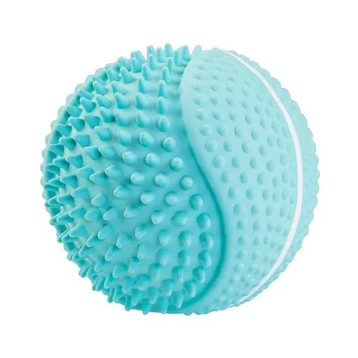 HIP HOP DOG HHD Ježatá lopta so zvukom 8 cm, latex