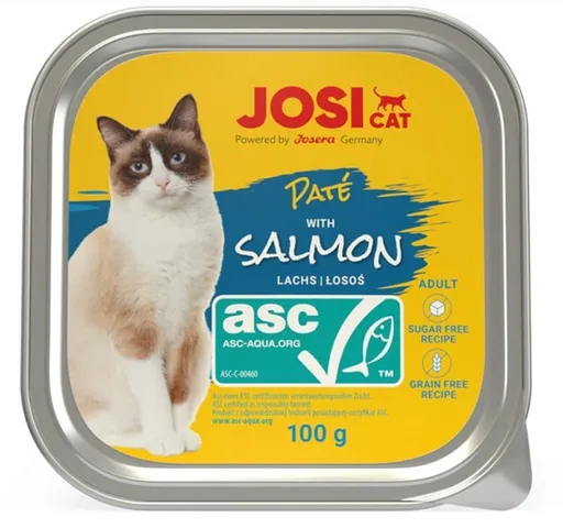 JosiCat Paté ASC Salmon 100 g