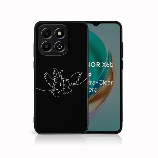 MY ART Ochranný kryt pre Honor X6b WHITE DOVE (195)