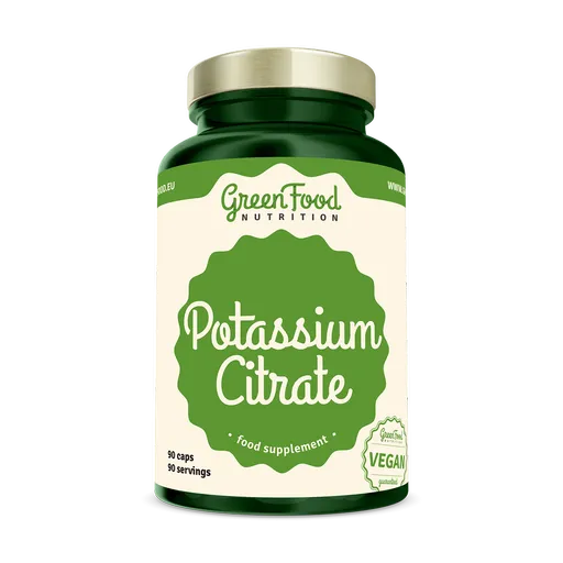 GREENFOOD NUTRITION Potassium citrate 90 kapsúl