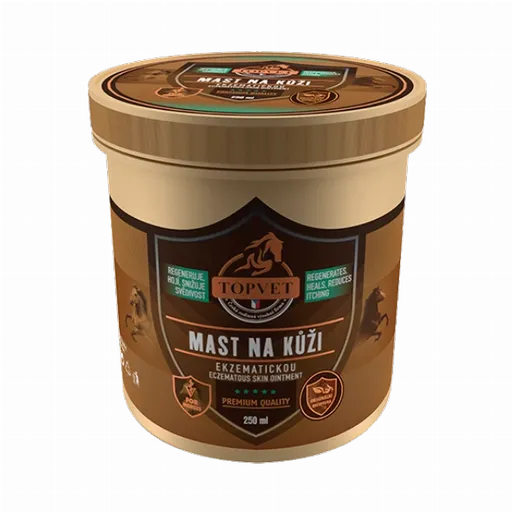Masť na ekzémovú pokožku pre kone 250 ml – Green idea
