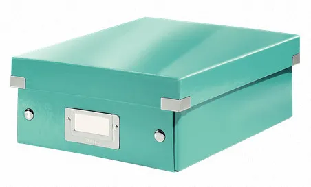 LEITZ Organizačný box Click&Store, veľkosť S, ľadovo modrá