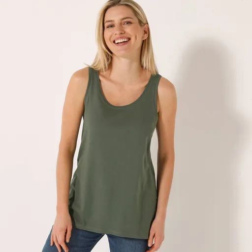 Jednofarebný top z bio bavlny, eco-friendly produkt