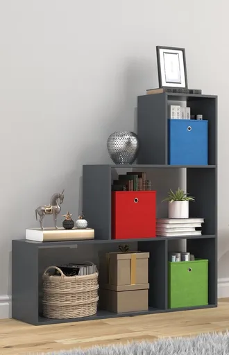 VCM Schodová police Dubila M, antracitová