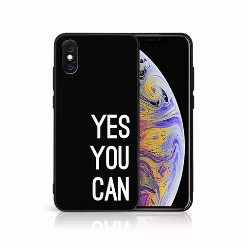 MY ART Ochranný kryt pre Apple iPhone X / XS YOU CAN (171)